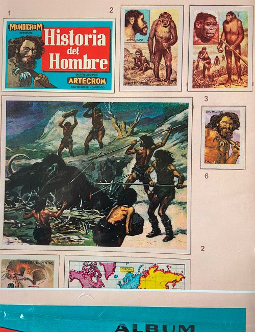 Álbum Historia del Hombre /...