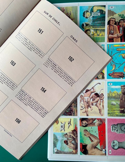 álbum Historia de Chile -...