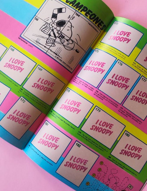 Snoopy (1987) / Láminas...